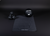 Black exercise ball, dumbbells, and towel with 'Younix' branding on a dark background